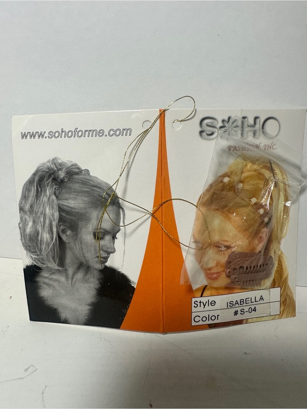 Soho Natural Dark Ash Blonde/Lt Brown Clip-In Hair Extensions - Picture 8 of 10